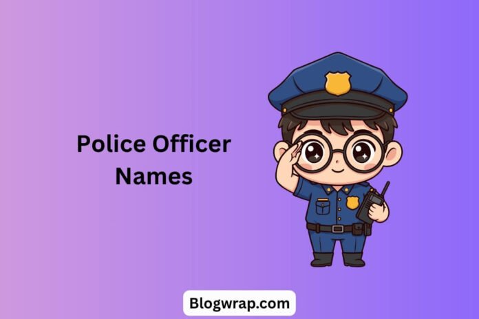 Police Officer Names