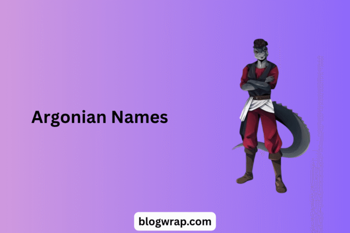 Argonian Names Argonian Names