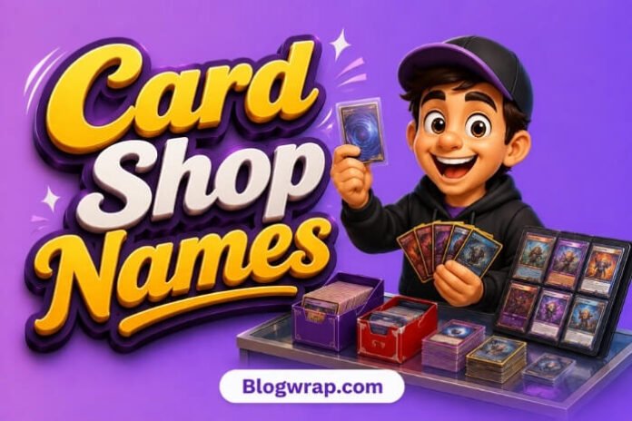 Card Shop Names
