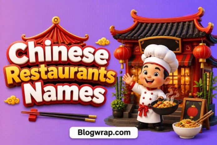 Chinese Restaurants Names