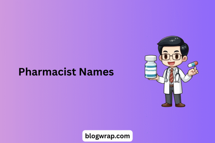 Pharmacist Names