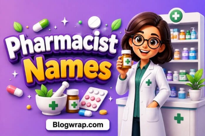 Pharmacist Names Pharmacist Names